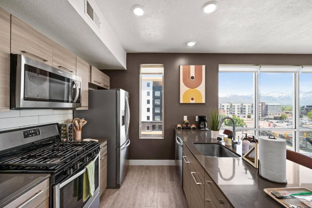 Lux 2 Bd Boho In Heart Of Slc Salt Lake City Exterior foto